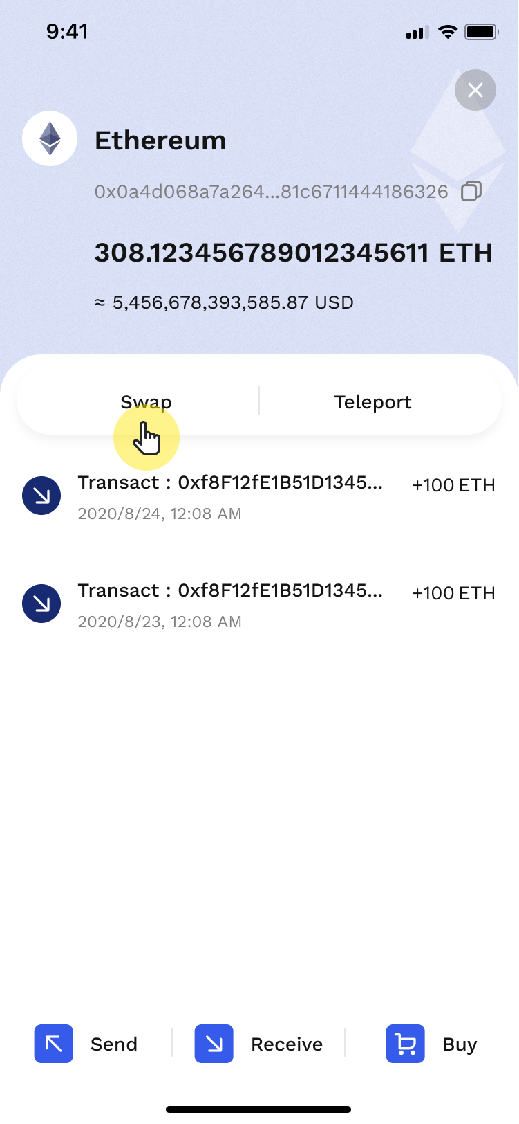 3.3.1.0 Token Detail