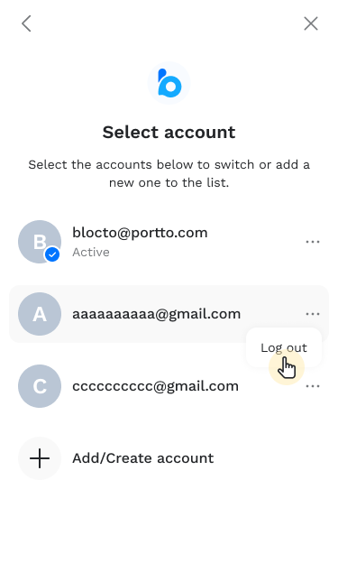 Select Account